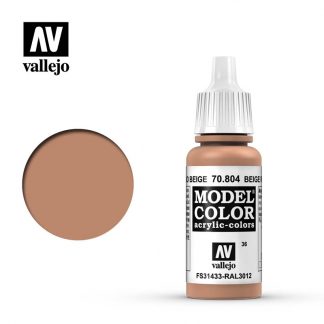 Vallejo Model Color 70804 Beige Red