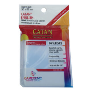 GameGenic GGS10072ML Prime Catan BG Sleeves - Red