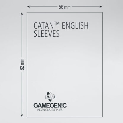 GameGenic GGS10072ML Prime Catan BG Sleeves - Red