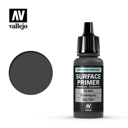 Vallejo 70603 Surface Primer German Panzer Grey 17ml