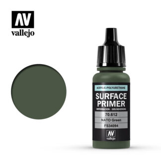 Vallejo 70612 Surface Primer NATO Green 17ml