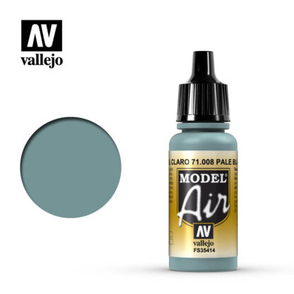 Vallejo 71008 Model Air Pale Blue 17ml