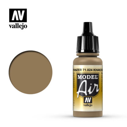 Vallejo 71024 Model Air Khaki Brown 17ml