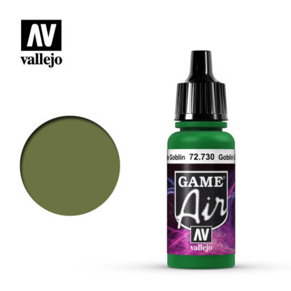 Vallejo 72730 Game Air Goblin Green 17ml