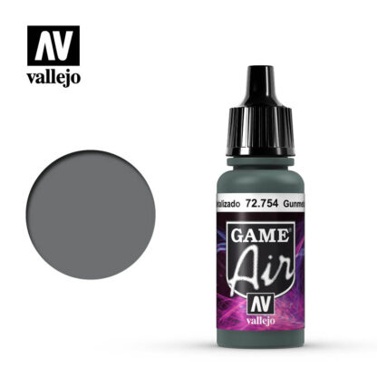 Vallejo 72754 Game Air Gunmetal 17ml