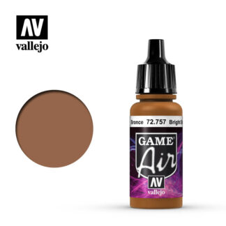 Vallejo 72757 Game Air Bright Bronze 17ml