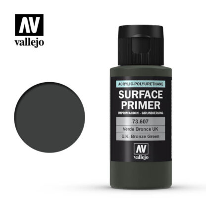 Vallejo 73 607 Surface Primer UK Bronze Green 60ml