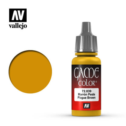 Vallejo Game Color 72039 Plague Brown 17ml