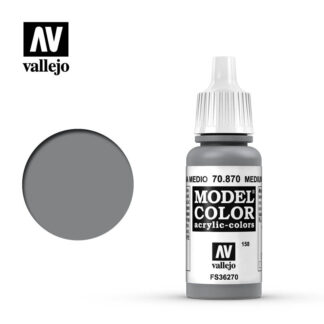 Vallejo Model Color 70870 Medium Sea Grey 17ml