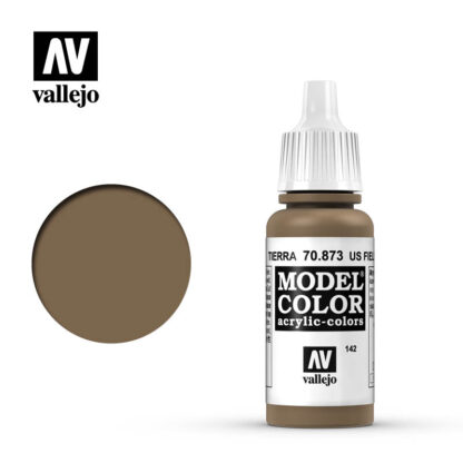 Vallejo Model Color 70873 US Field Drab 17ml