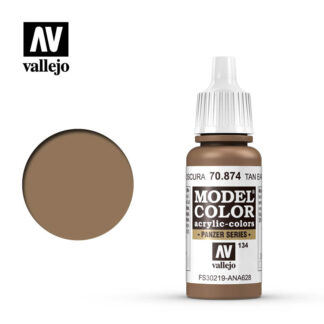 Vallejo Model Color 70874 Tan Earth 17ml