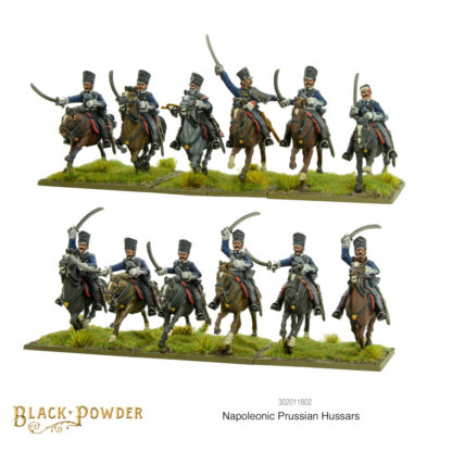 Warlord 302011802 Black Powder Prussian Hussars