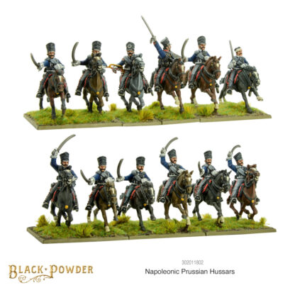 Warlord 302011802 Black Powder Prussian Hussars