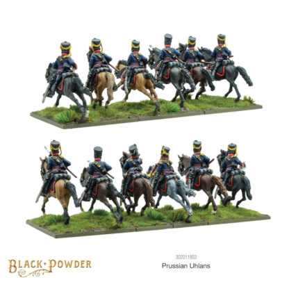 Warlord 302011803 Black Powder Prussian Uhlans