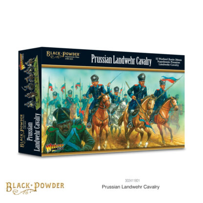 Warlord 302411801 Black Powder Prussian Landwehr Cavalry