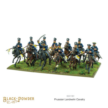 Warlord 302411801 Black Powder Prussian Landwehr Cavalry