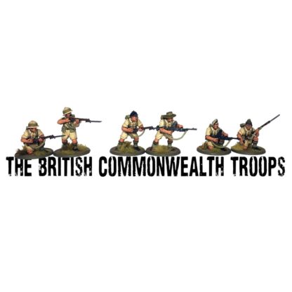 Warlord 402011017 Bolt Action British Commonwealth Infantry