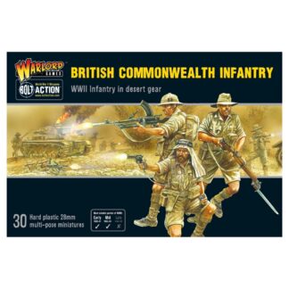 Warlord 402011017 Bolt Action British Commonwealth Infantry