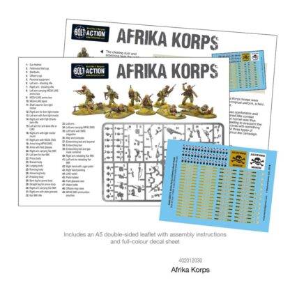 Warlord 402012030 Bolt Action German Afrika Korps