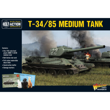 Warlord 402014004 T34-85 Soviet Medium Tank