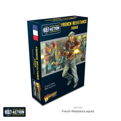 Warlord 402215502 Bolt Action French Resistance Squad