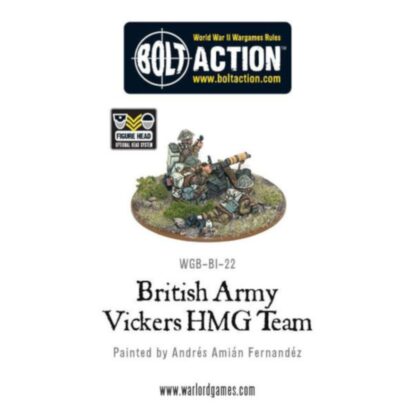 Warlord WGB-BI-22 Bolt Action British Vickers MMG