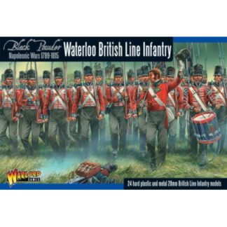 Warlord WGN-BR-12 Black Powder Waterloo British Line Infantry